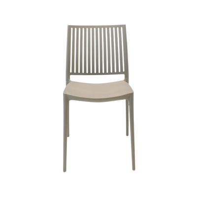 Imagen 2 del producto Silla Plástico Apilable Deco Noruega Gris Escandinavia