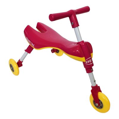 Triciclo Aprendizaje Plegable Sin Pedales Rosado Bex