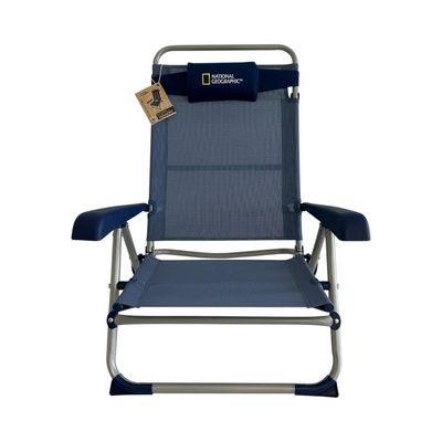 Imagen 2 del producto Silla Plegable Playa Almohada Vermont Azul National Geographic