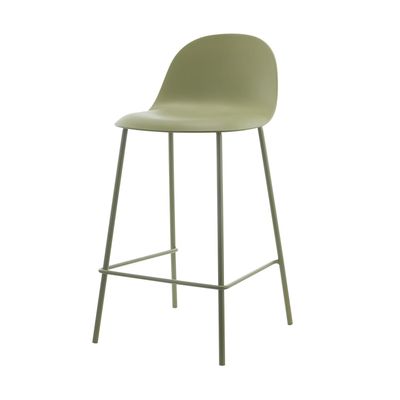 Imagen 1 del producto Piso Taburete Silla alta bar cocina Eira 65cm Verde