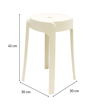 Imagen 2 del producto Piso Apilable Deco Valencia Blanca Escandinavia