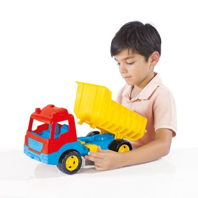 Imagen 2 del producto Camión Tolva Juguete rojo amarillo 38cm Dolu