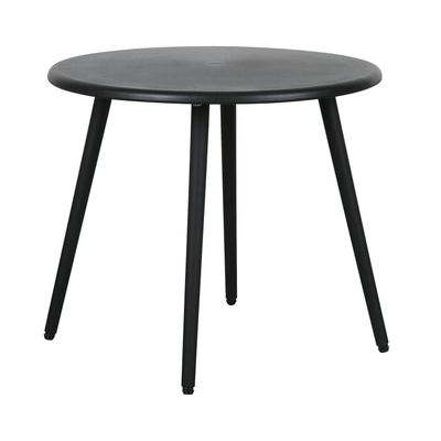 Imagen 2 del producto Mesa redonda deco plastico Nórdica 51,5*51,5*44,5 Negro