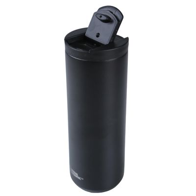 Imagen 2 del producto Mug Acero Inoxidable Tapa Flip Antideslizante 500ml Negro