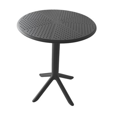 Imagen 2 del producto Mesa Cocina Terraza Jardín Redonda Rostad 77x60x60cm Gris