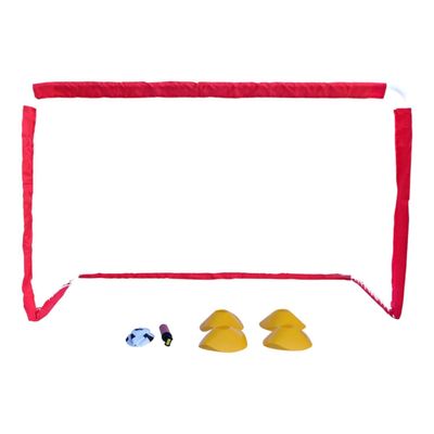 Set Arco De Futbol + Pelota + Conos Gamepower