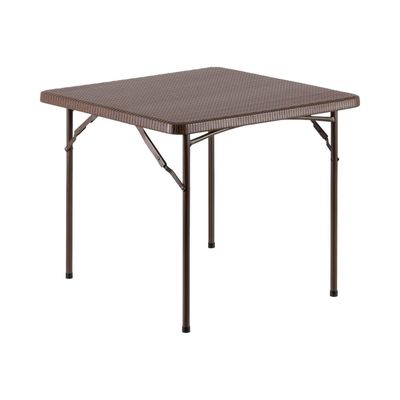 Mesa Plegable Cuadrada 86x74 Cms Rattan Northwest