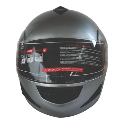 Casco Full Face Bx200 Talla M Stone Grey Certificado Bex