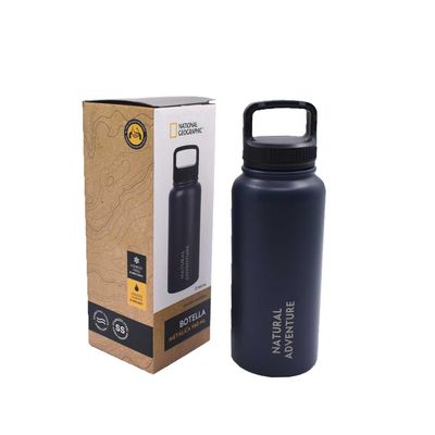 Botella Metálica Térmica Boca Ancha 950ml Azul