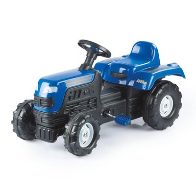 Tractor Con Pedales Azul 81x45x52 Cms Dolu