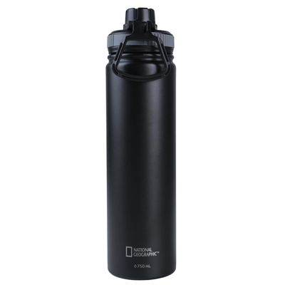 Botella Metálica Térmica Boca Angosta 750ml Negro