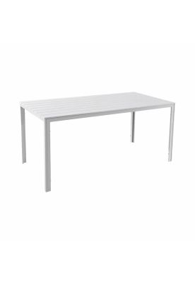 Mesa Terraza Polywood Impermeable 156x78cm Blanca Northwest