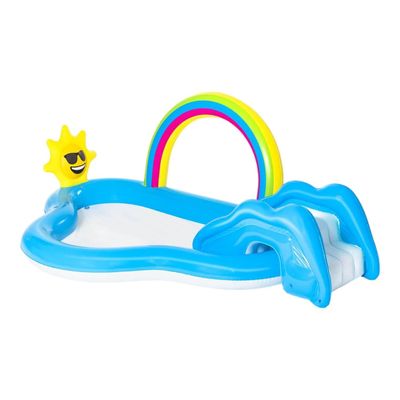 Piscina Y Juegos Inflable Arcoiris 2.57Mx1.45Mx91Cms Bestway