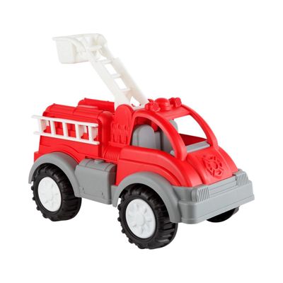 Camión De Bomberos Gigante 60x33x34 Cms American Plastic