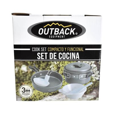 Imagen 2 del producto Set De Cocina Outback 3 Personas