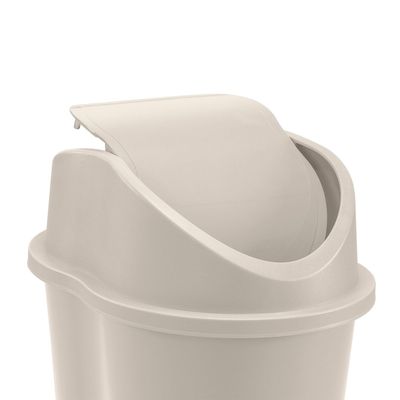 Imagen 2 del producto Basurero Plastico Taupe 10 Lts Rimax