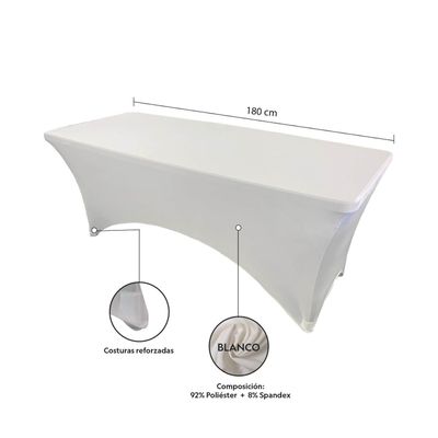 Imagen 2 del producto Mantel Forro Cobertor Elástico Para Mesa 180cm Northwest