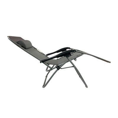 Imagen 2 del producto Silla Reposera Plegable Gravedad Cero Atlanta Gris Northwest