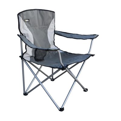 Silla Plegable Camping Acolchada Denver Gris Natgeo