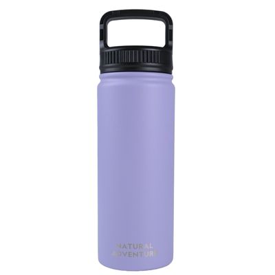 Imagen 2 del producto Botella Metálica Térmica Boca Ancha 500ml Lila