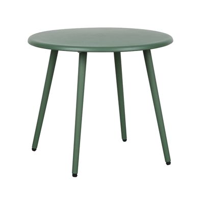 Mesa redonda deco plastico Nórdica 51,5*51,5*44,5 Verde