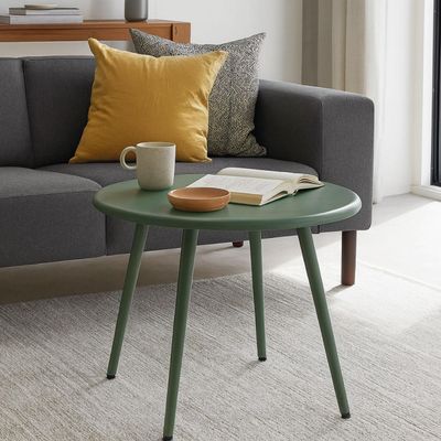 Imagen 2 del producto Mesa De Centro Redonda Nórdica Verde 51x45 Escandinavia