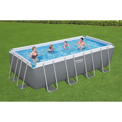 Imagen 2 del producto Piscina Bestway Rectangular Filtro+Accesorio 4.88X2.44X1.22M