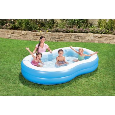 Imagen 2 del producto Piscina Inflable Bestway Laguna para niños 262x157x46Cm Azul