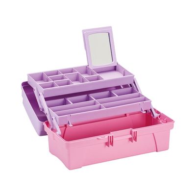 Imagen 2 del producto Caja Vanity 14"" Rosado/Lila