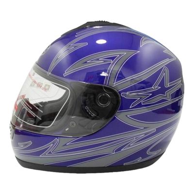 Imagen 1 del producto Casco Full Face Bx190 Talla M Color Deep Blue Certificado