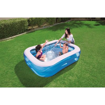 Imagen 2 del producto Piscina Inflable Bestway Rectangular para niños 200x146x48Cm