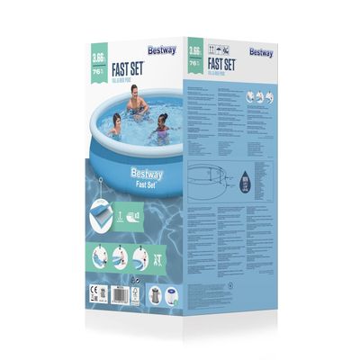 Imagen 2 del producto Piscina Bestway Redonda Fácil Armado con filtro 3.66MX76cm