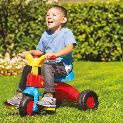 Imagen 2 del producto Tricilo a Pedales Rojo/Azul Para Niños 48x64x45 Cms Dolu