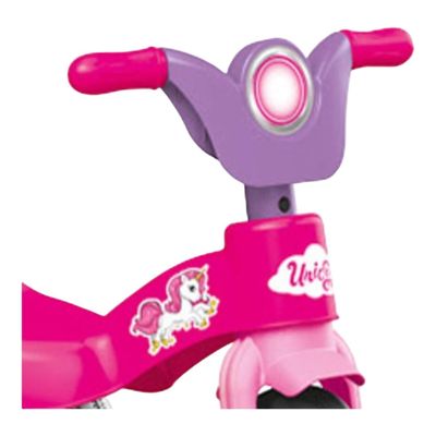 Imagen 2 del producto Triciclo a Pedales Unicornio Rosado 60x42x49 Cms Dolu