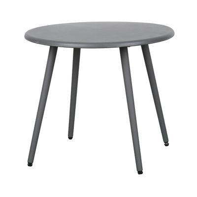Mesa redonda deco plastico Nórdica 51,5*51,5*44,5 Gris