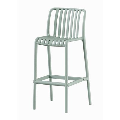 Piso Taburete Silla alta bar cocina Magnus 65cm Verde