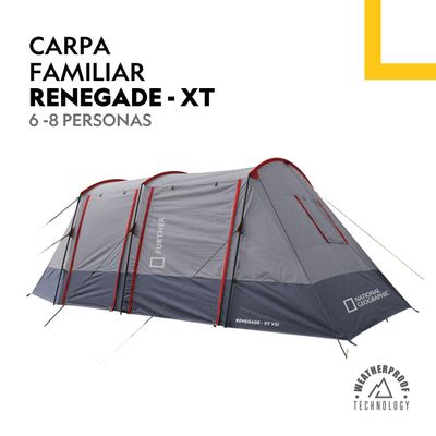 Imagen 2 del producto Carpa Camping 8 Personas Renegade-Xt National Geographic