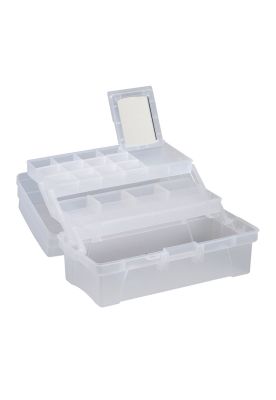 Caja Organizadora Con Espejo Vanity Natural 36x21x18 Rimax