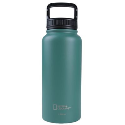 Imagen 2 del producto Botella Metálica Térmica Boca Ancha 950ml Verde Agua