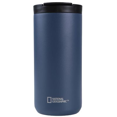 Imagen 2 del producto Mug Acero Inoxidable Tapa Flip Antideslizante 350ml Verde