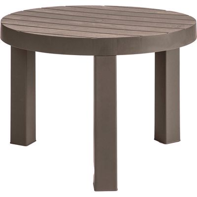 Mesa Plastico Redonda Café 60 cm Baru Rimax