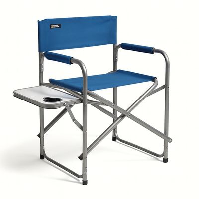 Silla Mesa Plegable Camping Director Adventure Azul Natgeo