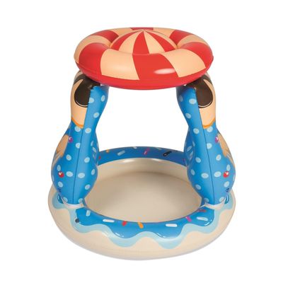 Piscina Inflable Bestway Con Techo Para Bebés 91X91X89Cm