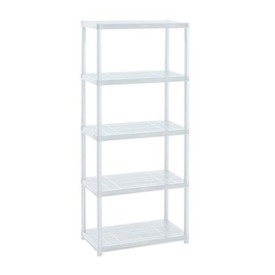 Estante Repisa Rack plastico 5 Niveles 71x38x170cm Rimax