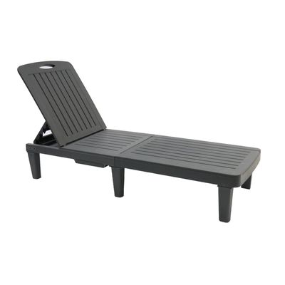 Imagen 2 del producto Reposera Piscina Playa Terraza Amalfi Gris con mesa Northwest