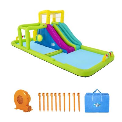 Imagen 2 del producto Parque Castillo Tobogan Acuático Inflable Splash Course 7.1mx3.1mx2.65m