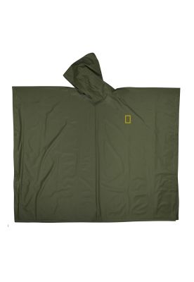 Imagen 2 del producto Poncho Impermeable Verde National Geographic