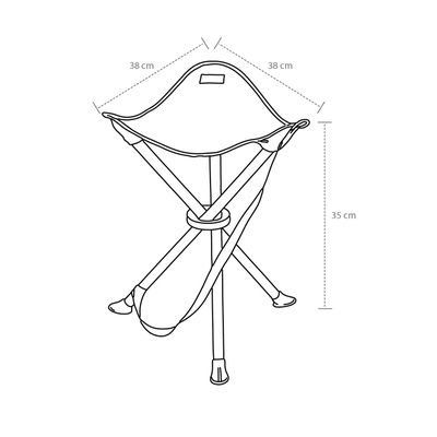 Imagen 2 del producto Piso Plegable Camping New Jersey Azul National Geographic