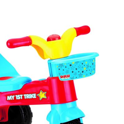 Imagen 2 del producto Triciclo a pedales con Agarre Parental 70x46x70Cms Dolu
