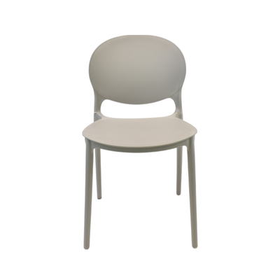 Imagen 2 del producto Silla Plástico Apilable Deco Berlín Gris Escandinavia